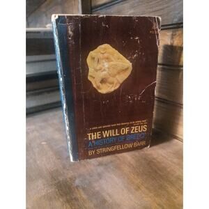 The‎ Will of Zeus by Stingfellow Barr 1965 Softcover Edition, Greek History Book